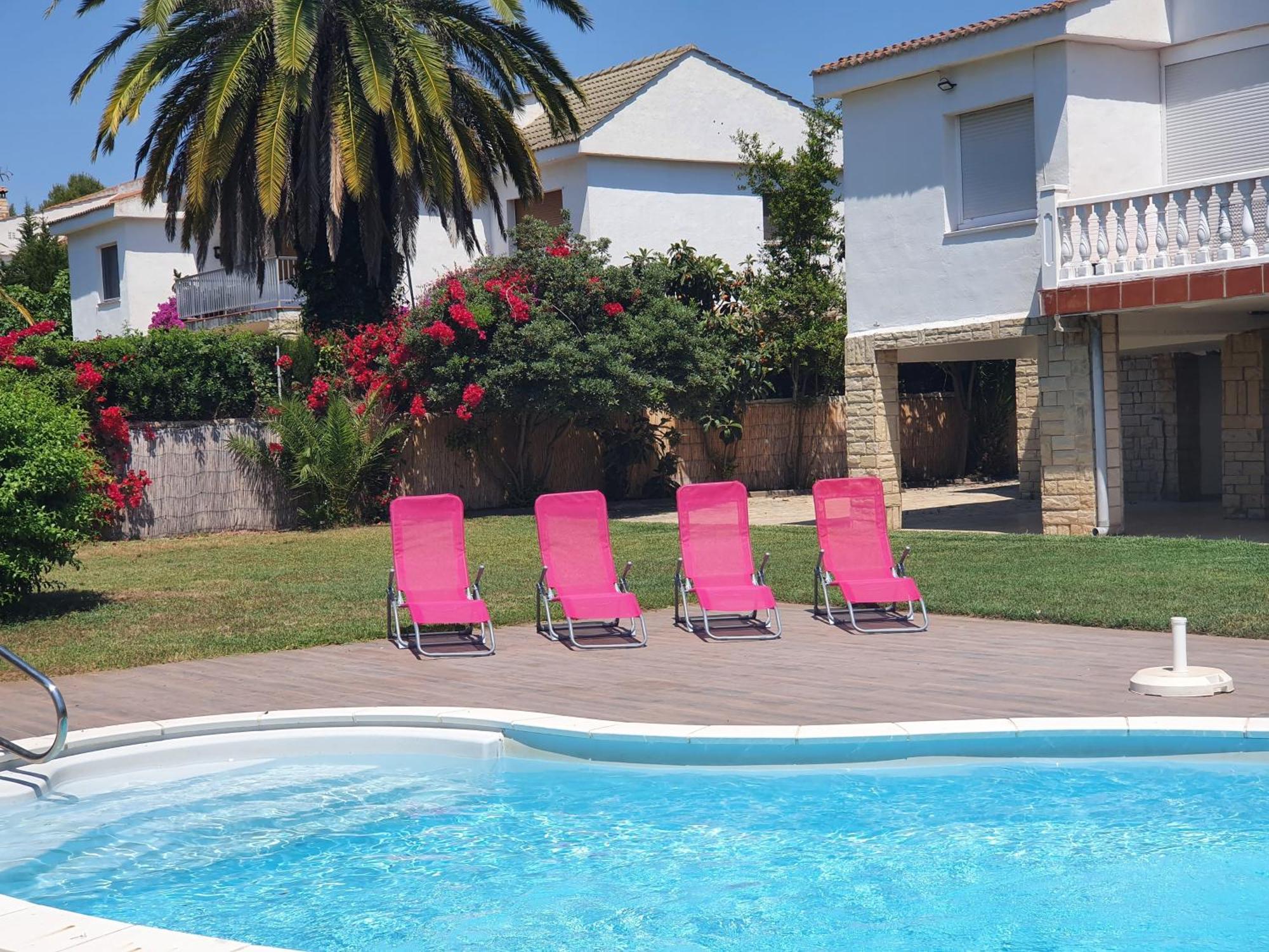 Villa Privada La Pedrereta Salou Esterno foto